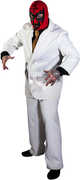 Trick or Treat Studios - 3 From Hell - Black Satans Costume (Jacket Pants Shirt Tie and Mask) 