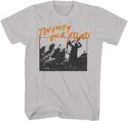 Twenty One Pilots - Live Scribble T-Shirt - Medium Gray 24TOP030A2