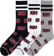 Perri's - Kiss - Volume - Crew Socks (3 Pack) 