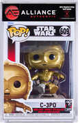 Funko POP! Star Wars: Return of the Jedi 40th - C-3P0 in Chair - Alliance Authentic Encapsulated