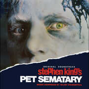 Stephen King's Pet Sematary (Music from the Motion Picture) - NEON GREEN WITH ORANGE SWIRL "DEAD CATSEYE" VINYL , Elliot Goldenthal
