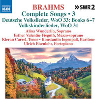 Brahms / Wunderlin / Carrel - Deutsche Volkslieder