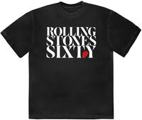 Rolling Stones Chic Sixty Black Ss Tee L - Rolling Stones Chic Sixty Black Ss Tee L (Blk)