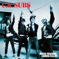 Uk Subs - Music Machine London 8/8/80 - Red [Colored Vinyl] (Red)