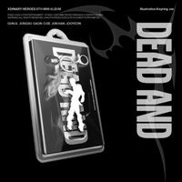 Dead And - Illustration Keyring Version