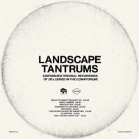 The Mars Volta - Landscape Tantrums - Unfinished Original Recordings Of De-Loused In The Comatorium Black [LP]