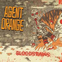 Bloodstains - Orange/Red/Black Splatter (Blk)