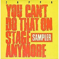 Frank Zappa - You Can't Do That On Stage Anymore (Sampler) [RSD Drops Oct 2020]