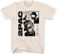 Tupac Photos Logo Tshirt Large Tan 31781816a3 - Tupac Photos Logo Tshirt Large Tan 31781816a3