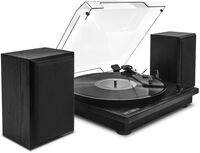 Victrola Vm135Blk Montauk Bt Turntable Spkrs Black - Victrola Vm135blk Montauk Bt Turntable Spkrs Black