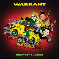 Warrant - Greatest & Latest - Red & Black Splatter (Blk)