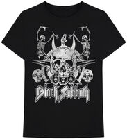 Black Sabbath - Black Sabbath Dancing Skeleton Logo Ss Tee 2xl