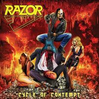 Razor - Cycle Of Contempt [Neon Yellow LP]