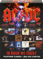 AC/DC - AC/DC-In Rock We Trust Playing Cards