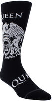 Perri Queen White Crest Crew Socks - Perri Queen White Crest Crew Socks