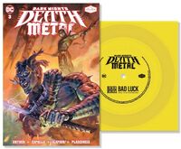 Denzel Curry/PlayThatBoiZay - Bad Luck (DC - Dark Nights: Death Metal Version) [Indie Exclusive Limited Edition Yellow 7in Flexi Disc + Comic]