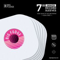 Big Fudge Bfis7X50Us 7in Rnd Crn Inslv 50 Pack Wht - Big Fudge Bfis7x50us 7in Rnd Crn Inslv 50 Pack Wht