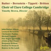 Rutter Bernstein Tippett & Britten: Choral Works