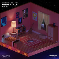 Video Game Lofi: Undertale Vol. 2 (translucent Blue W/ Glitter Cassette)
