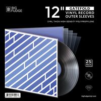 Big Fudge Bfgfs12X25Us 12in LP Gatefold Os 25P Clr - Big Fudge Bfgfs12x25us 12in Lp Gatefold Os 25p Clr