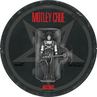 Motley Crue - Mick Mars (Shout At The Devil - B&W)