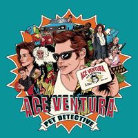 Ace Ventura: Pet Detective Ost (turquoise & Orange Split W/ Red Splatter Vinyl)