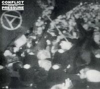 Conflict - Increase The Pressure [Clear Black & White Splatter]