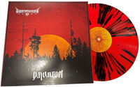 Wormwood - Nattarvet - Red/Black Splatter (Blk) [Colored Vinyl] (Red)