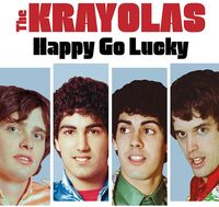 Krayolas - Happy Go Lucky - Neon Orange [Colored Vinyl] (Gate) [Limited Edition]