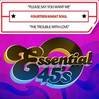 Fourteen Karat Soul - Please Say You Want Me / The Trouble With Love (Di
