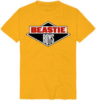 Beastie Boys - Beastie Boys Diamond Logo Gold Ss Tee L (Gol) (Lg)
