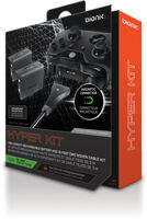 Bionik Bnk9006 Hyper Kit Xb1 Controller Batt Black - BIONIK BNK-9006 HYPER KIT Xbox One Controller High-Capacity Rechargeable Battery 2-Pack and Cable (Black)