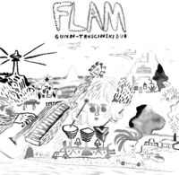 Gunn-Truscinski Duo - Flam [Clear Vinyl] (Pnk) [Indie Exclusive] [Download Included] (Osgv)