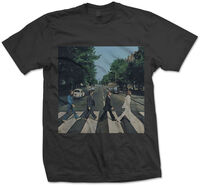 The Beatles - The Beatles Abbey Road  Album Cover Black Unisex Short Sleeve T-Shirt Small