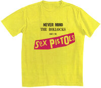 Sex Pistols - Sex Pistols Never Mind Bollocks Ss Tee S (Ylw)