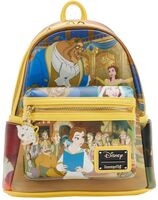Loungefly Disney: - LOUNGEFLY DISNEY: BEAUTY AND THE BEAST -BELLE PRINCESS SCENE MINI BACKPACK
