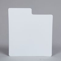 Bags Unlimited D45p 7 In 45 Rpm Record Divider Wht