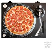 Pepperoni Pizza Graphic Turntable Slip Mat