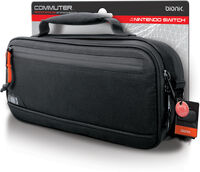 Bionik Bnk-9030 Nsw Commuter Case Storage Black - BIONIK BNK-9030 COMMUTER Nintendo Switch Case Black