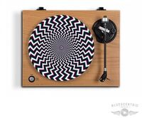 Optical Illusion 3d Bolts Turntable Slip Mat