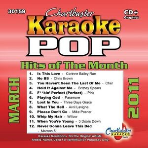 Karaoke: Pop Hits Of The Month - March 2011