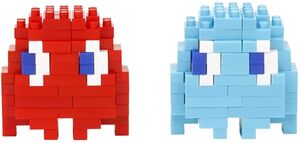 Nanoblock - Pac-Man - Character Collection - Blinky & Inky Building Kit 