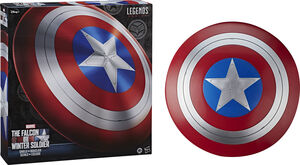 Hasbro Collectibles - The Falcon and the Winter Soldier - Marvel Legends -  Captain America Role Play Shield