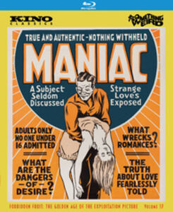 Maniac (Forbidden Fruit: The Golden Age of the Exploitation Picture, Volume 17) , Marcel Andr