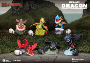 Beast Kingdom - How to Train Your Dragon Series Blind Box (One random figure per purchase)