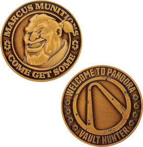 Borderlands - Limited Edition Coin - Marcus Munitions 