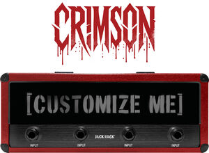Pluginz - Customize Me - Magnetic Jack Rack - Crimson