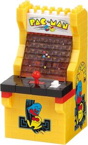 Nanoblock - PAC-MAN - Character Collection - Arcade Machine Building Kit