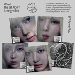 Armageddon - My Power Version - Random Cover - incl. Photobook, Tattoo Sticker, Folded Poster, Postcard + Photocard , Aespa