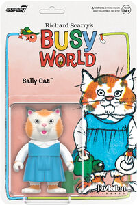 RICHARD SCARRY REACTION FIGURES WV 02 - SALLY CAT